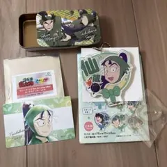 忍たま乱太郎 立花仙蔵 アクリルスタンド キーホルダー　缶ケース ステッカー