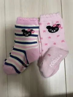 ミキハウス　ベビー靴下セット　女の子