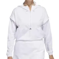 adidas ULT365 ストレッチ ハーフジップフーディー　トップス