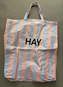 ▪︎HAY ストライプエコバッグ　XLサイズ
