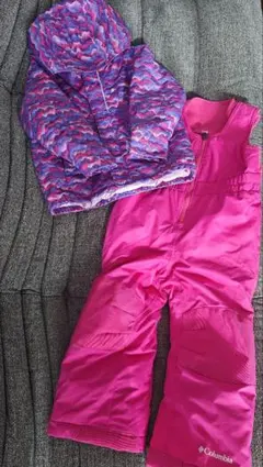Columbia スキーウェア ジャケットとオーバーオール 3T