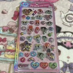 【正規品】うるちゅるポップシール パワーパフガールズ クラックスのサムネイル