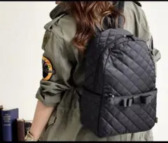 フェンテ　キルティング　リボン　リュック