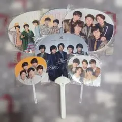 嵐　うちわセット 光るうちわ入