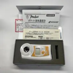 아타고 포켓 설탕 측정기 액체 농도 측정기 PAL-14S 정크
