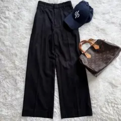 美品ジャーナルスタンダードレリュームスラックスパンツ　ブラック36