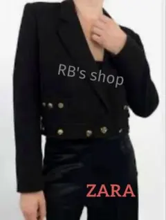 ZARA ザラ ジャケット ショート丈 クロップドジャケット XS
