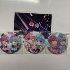 すとぷり　さとみ　ころん　さところ　ブロマイド　缶バッチ　4点セット