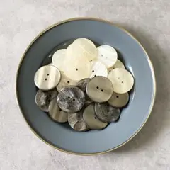 シェル風のボタンセット