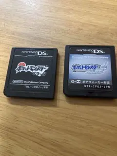 ニンテンドーDS ポケットモンスター ブラック ソウルシルバー