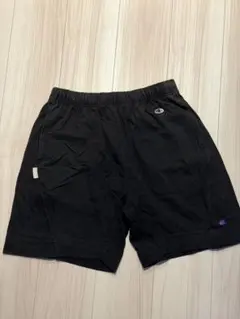 Champion ✖️ Nハリウッド　黒 ショートスリーブTシャツ、ショートパンツのサムネイル