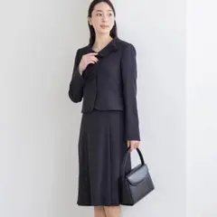 【美品】東京ソワール SOIR PERLE お受験スーツ 11号サイズ