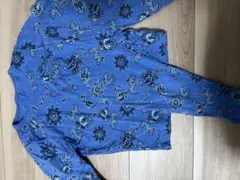 PETIT BATEAU 長袖パジャマ ブルー 4ans 104cmのサムネイル