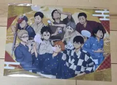 ハイキュー　クリアファイル　夏祭り　烏野　日向翔陽　影山飛雄　月島蛍　西谷夕