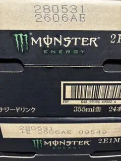 Monster Energy 355ml缶 24本入り 2ケース - メルカリ
