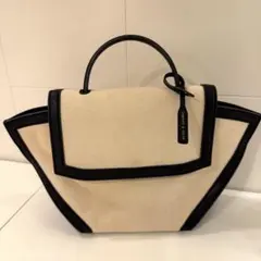 CHARLES＆KEITH キャンバス トップハンドル バック