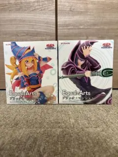 Equal-Arts 遊戯王 ブラック・マジシャン＆ガール フィギュアセット