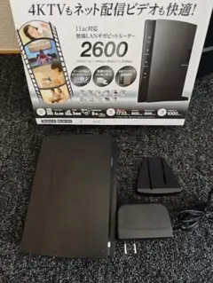 エレコム Wi-Fiルーター WRC-2533GHBK-I（通電確認済）のサムネイル