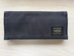 ポーター　スモーキー　長財布　ネイビー