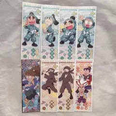 忍たま乱太郎 ロングステッカー2 鉢屋三郎 雑渡昆奈門 陣内 1年生 8点セット