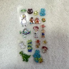 プチドロップステッカー　トイストーリー　おすそわけ