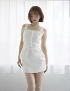andmary Katie lace frill set up white - メルカリ