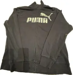 PUMA ダークグレー フルジップジャケット
