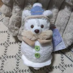 ダッフィーフレンズ　シークレットオブスノーウィーデイ　肩のせ