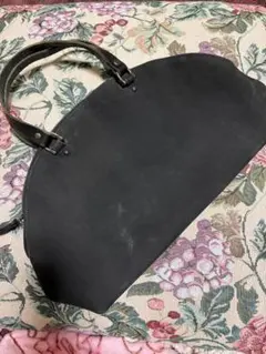 ヨーガンレール黒いレザーのハンドバッグ