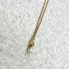 ChristianDior ディオール ネックレス パール ストーン 美品