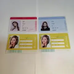 TWICE kissing heart トレカ 証明写真 セット サナ - メルカリ