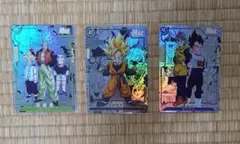 ドラゴンボール カードダス コミパラ等 魔人ブウ 海外製 3枚セット
