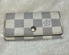「値下げ⭕️」Louis Vuitton 4連キーケース ダミエアズール 正規品