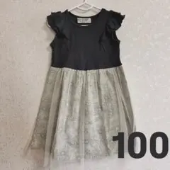 91. SHAUN THE SHEEP フリル袖ワンピース 100