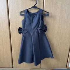 BeBe 黒 ノースリーブワンピース 110