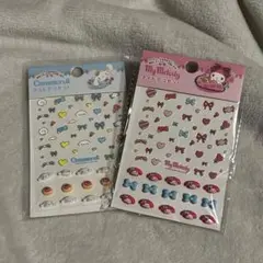 【新品】マイメロ　シナモロール　ネイルシール