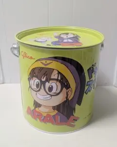 現状販売♪Dr.スランプアラレちゃん 丸缶 昭和レトロ グリコのサムネイル