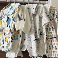 J様専用 ⭐️新品・未使用⭐️ムーミン ロンパース 6点セット 長袖 半袖 新生児