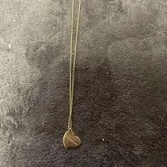 ハート型ペンダント 2連ネックレス