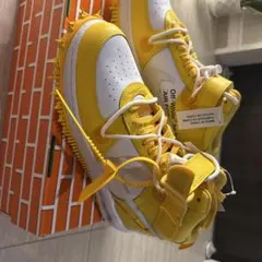 NIKEナイキ エアフォース1 MID x オフホワイト28cm新品未使用品