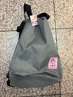 大人可愛い♡マイメロディ 巾着リュック グレー 通学 お出かけ サンリオ グッズのサムネイル