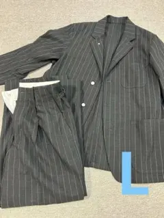 GU beautiful people カバーオール&タックワイドパンツ