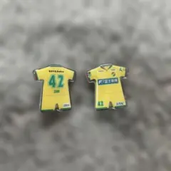 ジェフユナイテッド千葉 42番 イサカゼイン ピンバッジ
