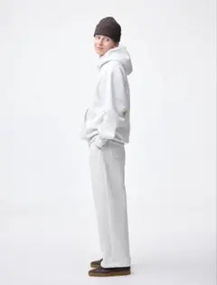 GU　ヘビーウェイト　スウェット　パンツ ワイドストレート