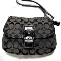 COACHコーチ ソーホー シグネチャー ショルダーバッグ キャンバス【美品】