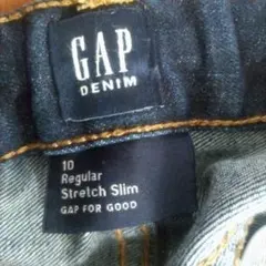 GAP ストレッチスリムデニム140 10号