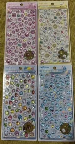 【国内正規品】ボンボンドロップシール　しずくちゃんコンプリート4枚