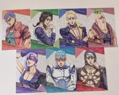 ジョジョの奇妙な冒険　JOJO　第5部　暗殺チーム　ブロマイド　マルイ　特典