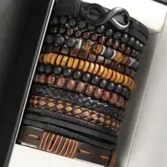 【12点セット】ブレスレット ボヘミアン ビンテージ アジアン まとめ売り 新品のサムネイル