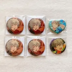 あんスタ UNDEAD 大神晃牙 5周年缶バッジ ハート缶バッジ キャラバッジ